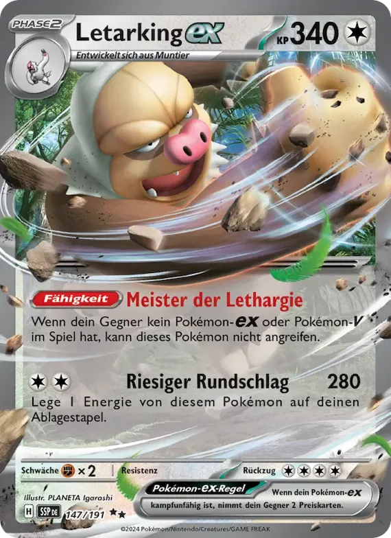 Letarking-ex 147 – Stürmische Funken
