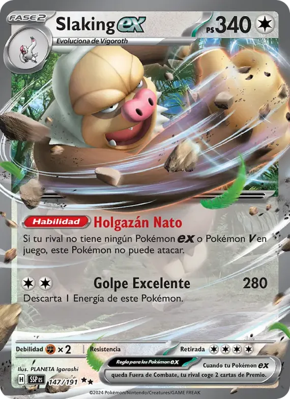 Slaking ex 147 – Chispas Fulgurantes