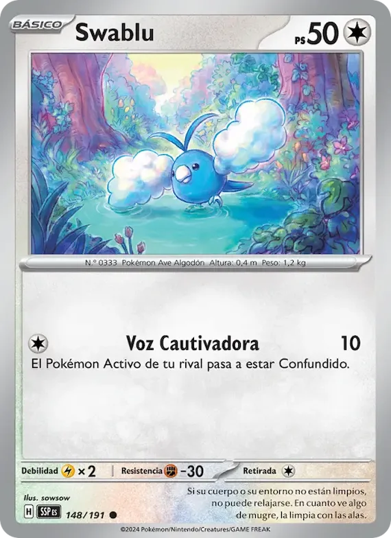 Swablu 148 – Chispas Fulgurantes