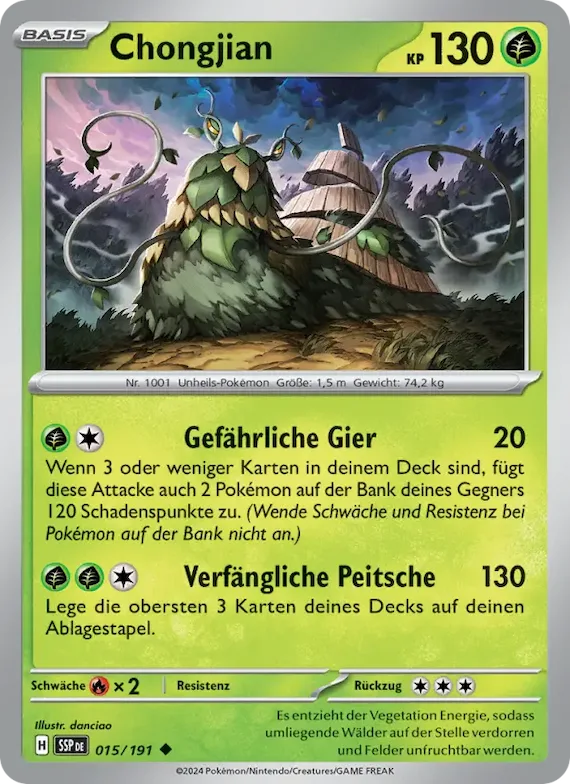 Chongjian 15 – Stürmische Funken