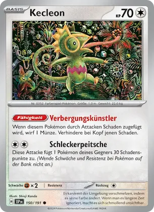 Kecleon Nr. 150 – Surging Sparks