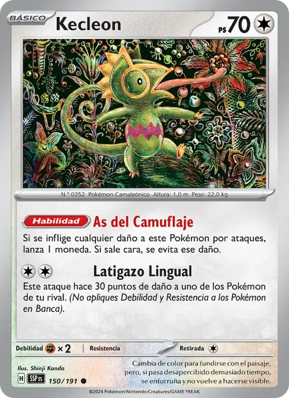 Kecleon 150 – Chispas Fulgurantes