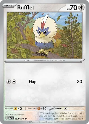 Rufflet #152 – Surging Sparks