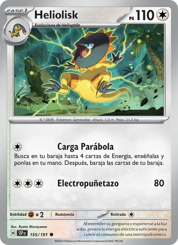 Heliolisk 155 – Chispas Fulgurantes