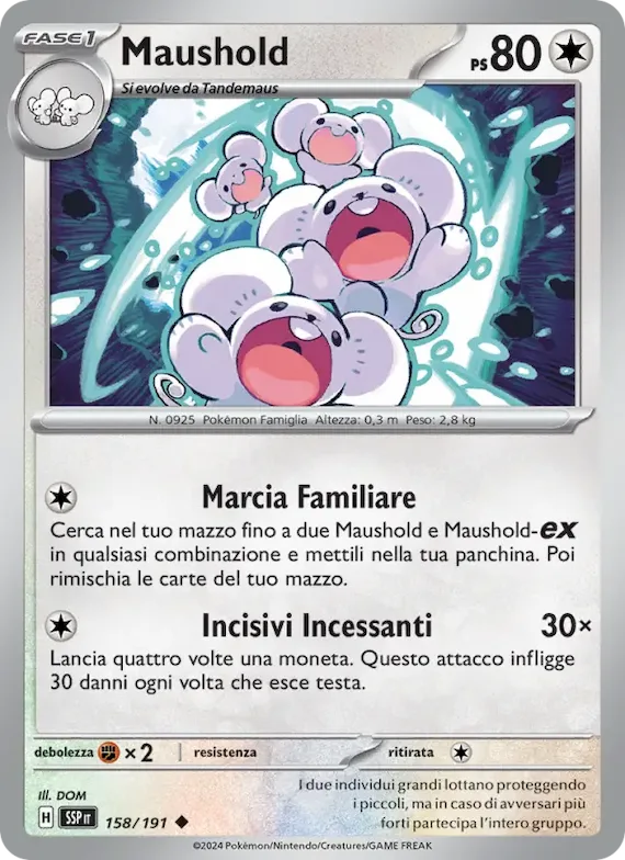 Maushold 158 – Scintille Folgoranti