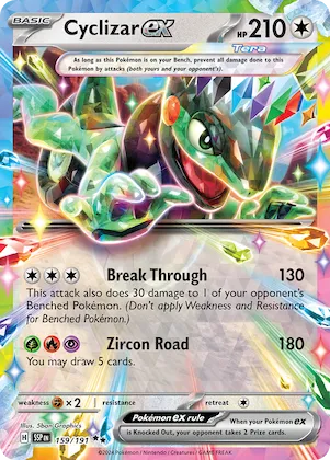 Cyclizar ex #159 – Surging Sparks