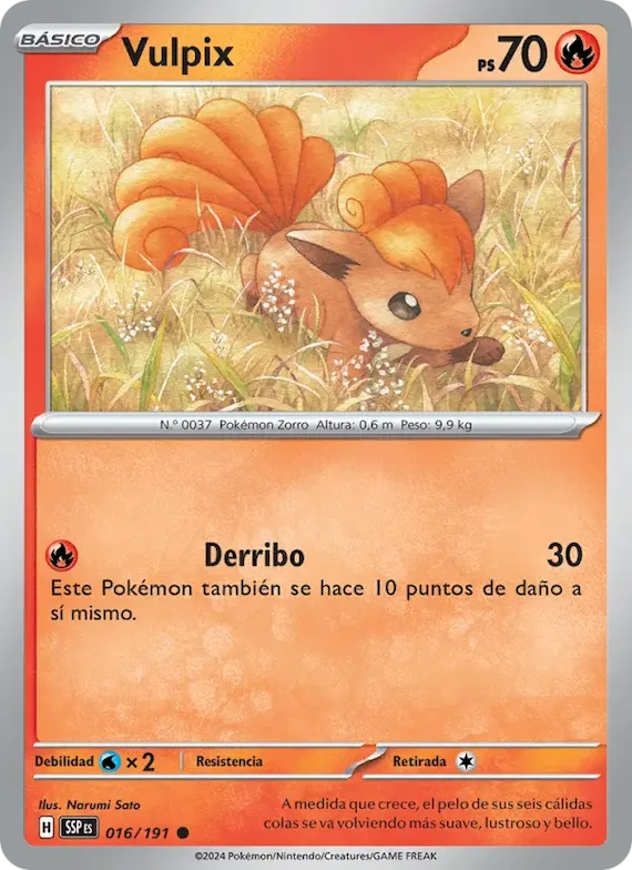 Vulpix 16 – Chispas Fulgurantes