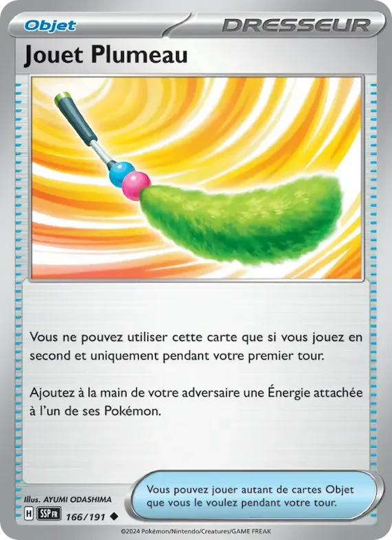Jouet Plumeau 166 – Étincelles Déferlantes