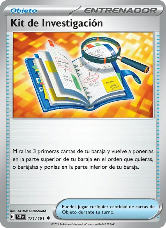 Kit de Investigación 171 – Chispas Fulgurantes