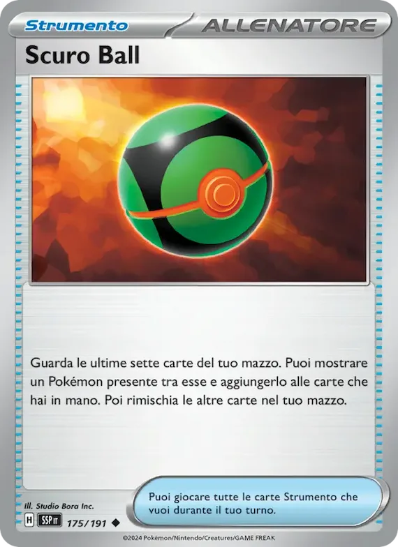 Scuro Ball 175 – Scintille Folgoranti