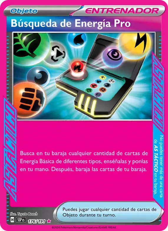 Búsqueda de Energía Pro 176 – Chispas Fulgurantes