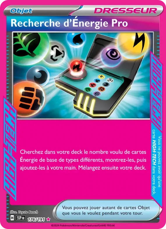 Recherche d'Énergie Pro 176 – Étincelles Déferlantes
