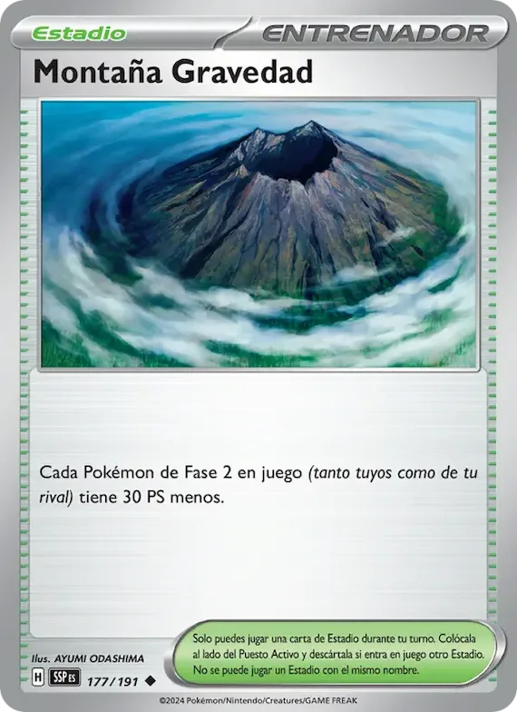 Montaña Gravedad 177 – Chispas Fulgurantes