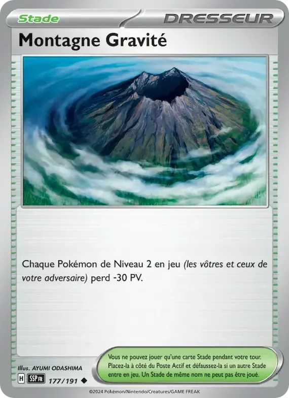 Montagne Gravité 177 – Étincelles Déferlantes