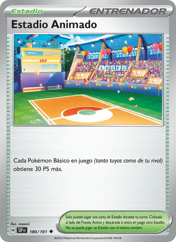 Estadio Animado 180 – Chispas Fulgurantes