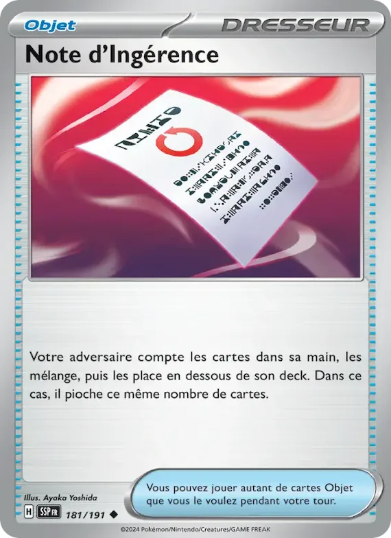 Note d'Ingérence 181 – Étincelles Déferlantes