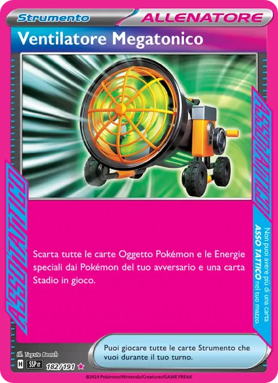 Ventilatore Megatonico 182 – Scintille Folgoranti