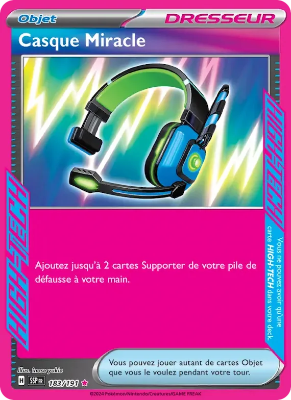 Casque Miracle 183 – Étincelles Déferlantes