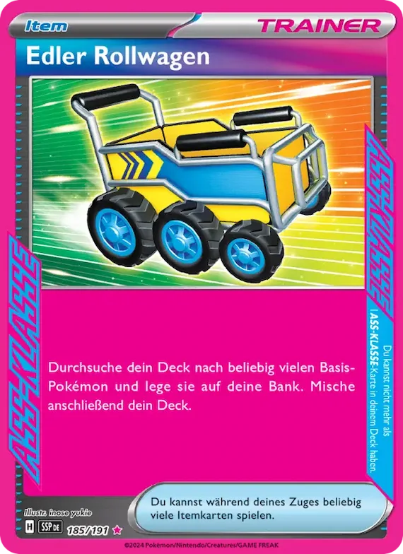 Edler Rollwagen 185 – Stürmische Funken