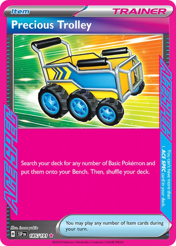 Precious Trolley #185 – Surging Sparks