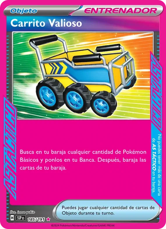 Carrito Valioso 185 – Chispas Fulgurantes