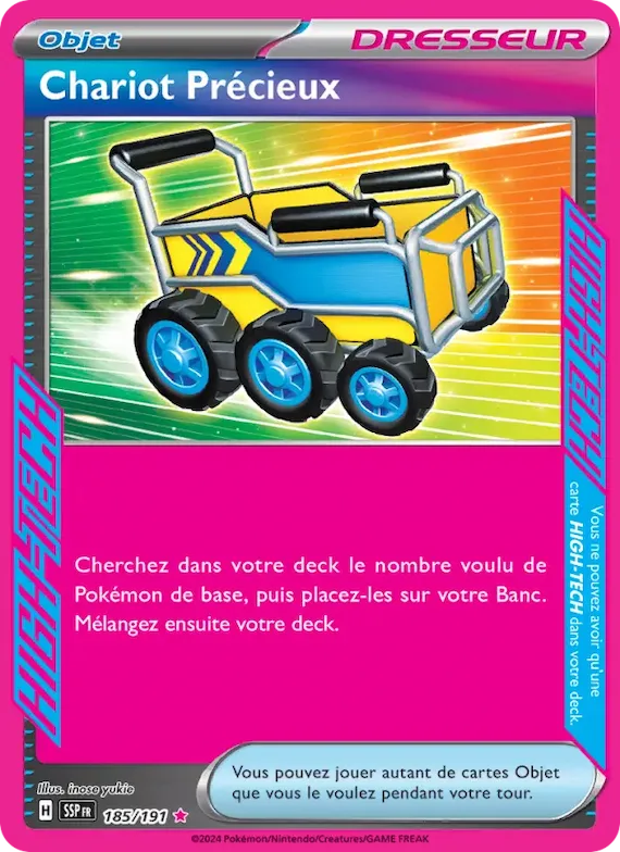 Chariot Précieux 185 – Étincelles Déferlantes