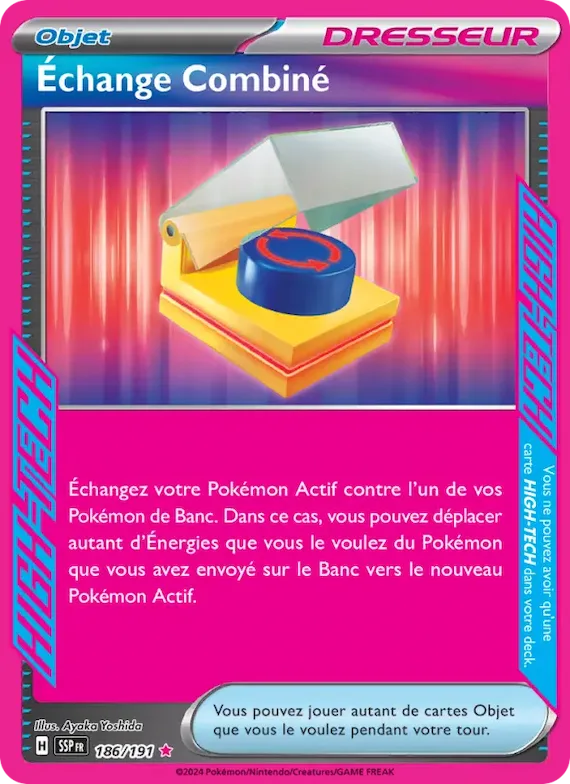 Échange Combiné 186 – Étincelles Déferlantes