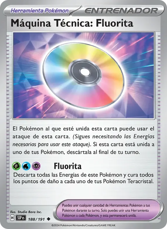 Máquina Técnica: Fluorita 188 – Chispas Fulgurantes