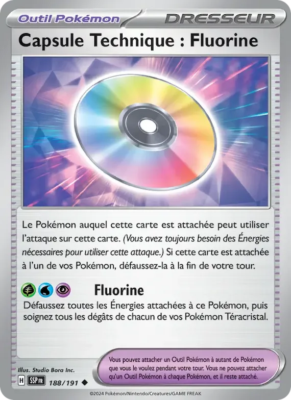 Capsule Technique : Fluorine 188 – Étincelles Déferlantes