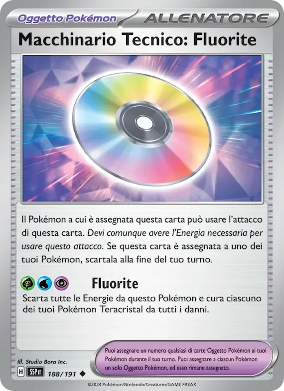 Macchinario Tecnico: Fluorite 188 – Scintille Folgoranti