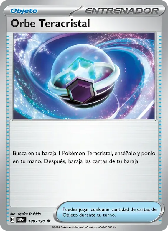 Orbe Teracristal 189 – Chispas Fulgurantes