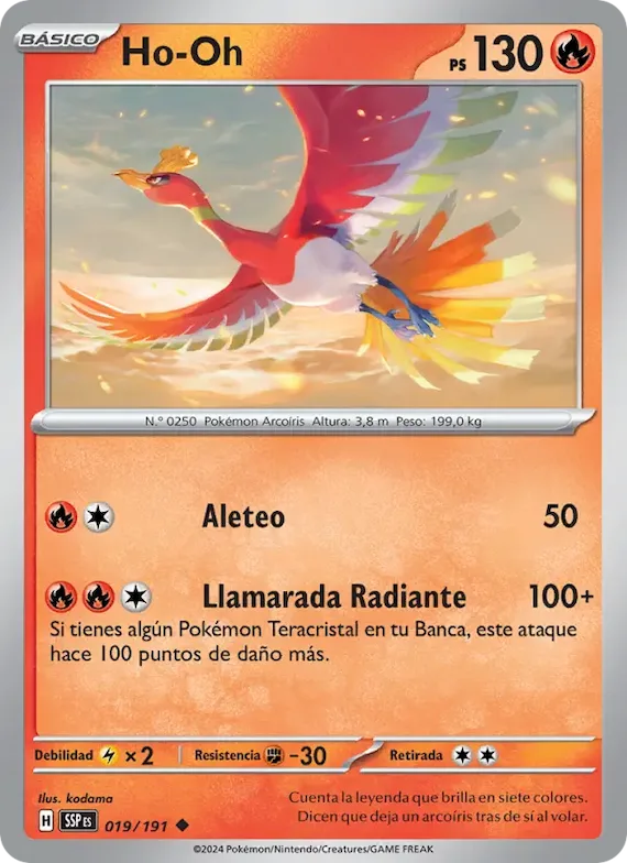 Ho-Oh 19 – Chispas Fulgurantes