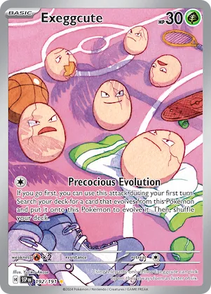 Exeggcute #192 – Surging Sparks