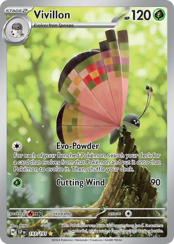 Vivillon #193 – Surging Sparks