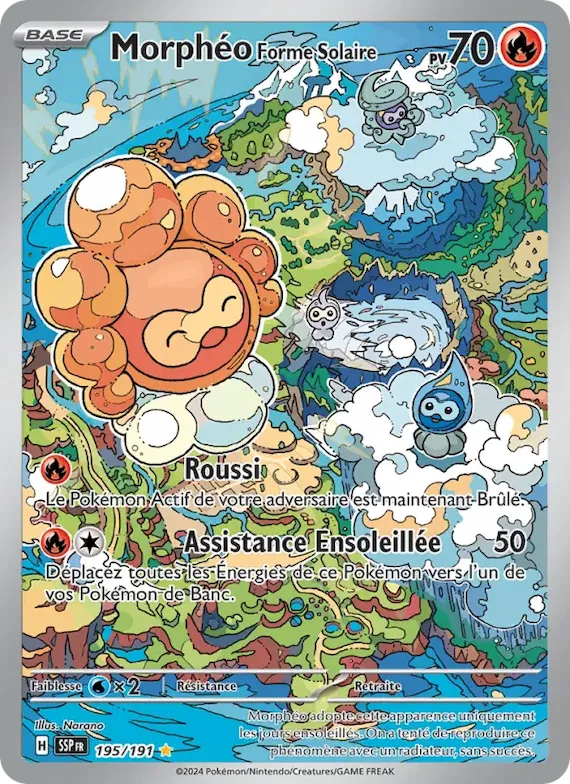 Morphéo Forme Solaire 195 – Étincelles Déferlantes