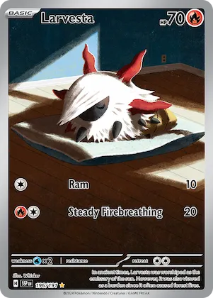 Larvesta #196 – Surging Sparks