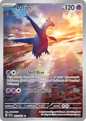 Latios #203 – Surging Sparks