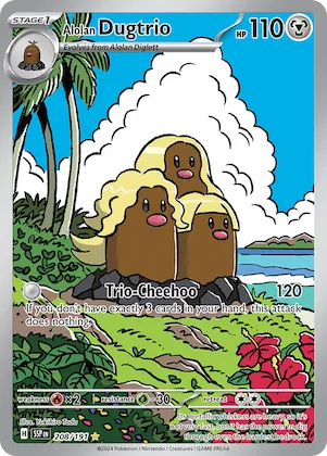 Alolan Dugtrio #208 – Surging Sparks