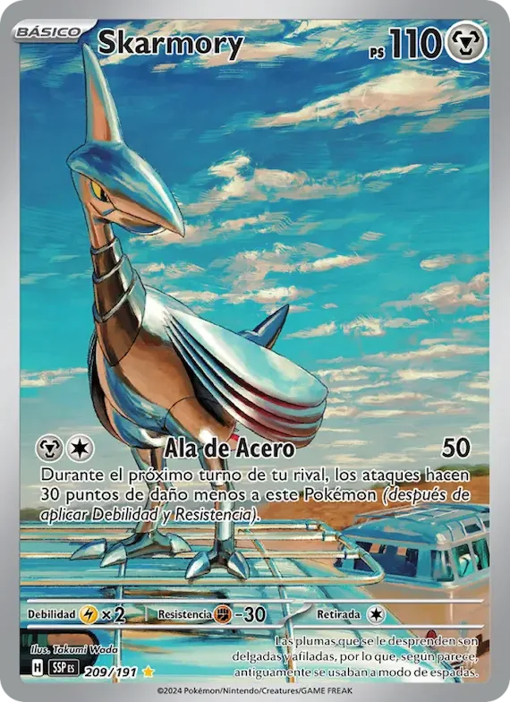 Skarmory 209 – Chispas Fulgurantes