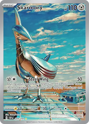 Skarmory #209 – Surging Sparks