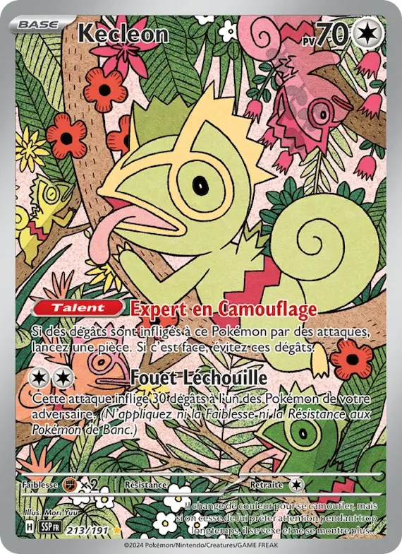 Kecleon 213 – Étincelles Déferlantes