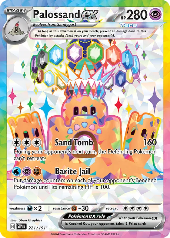 Palossand ex #221 – Surging Sparks