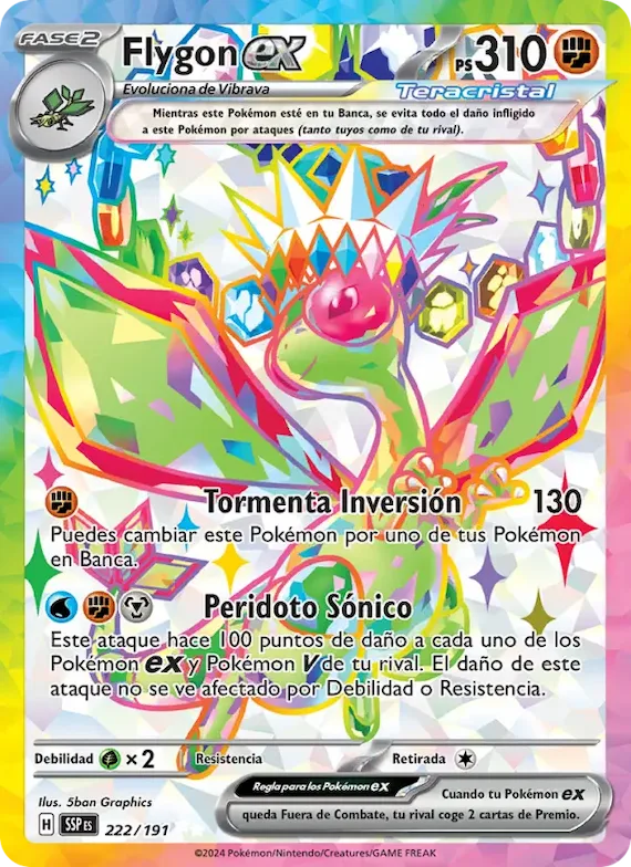 Flygon ex 222 – Chispas Fulgurantes