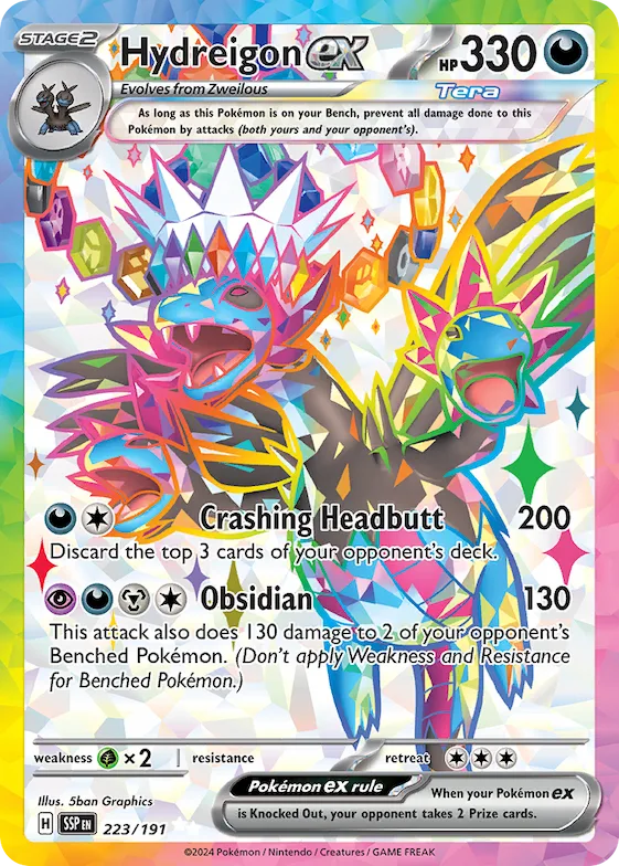 Hydreigon ex #223 – Surging Sparks