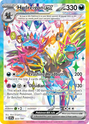 Hydreigon ex #223 – Surging Sparks