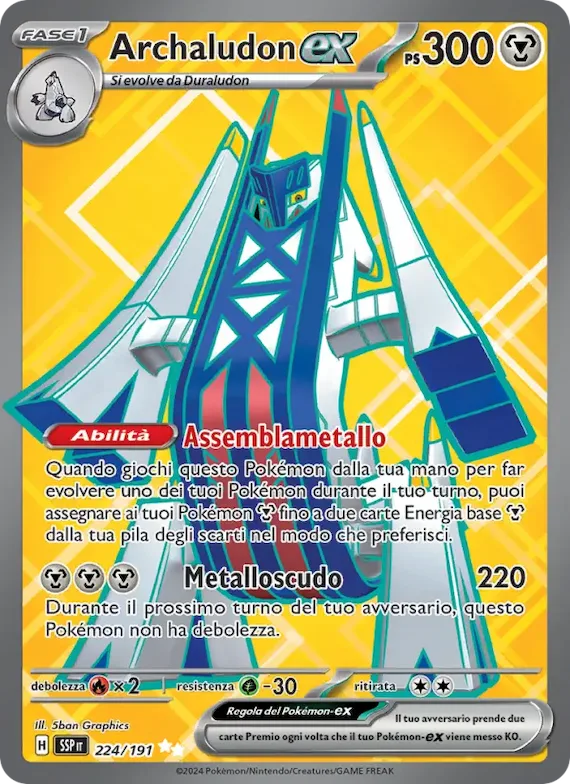 Archaludon-ex 224 – Scintille Folgoranti