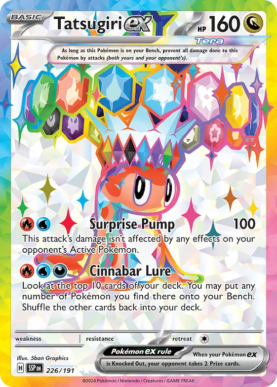 Tatsugiri ex #226 – Surging Sparks