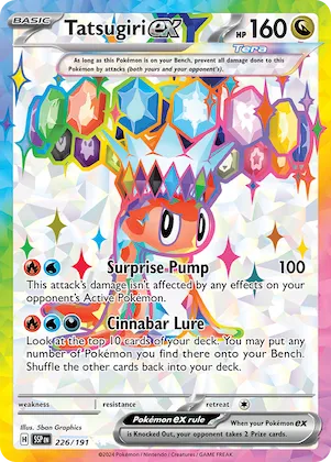 Tatsugiri ex #226 – Surging Sparks