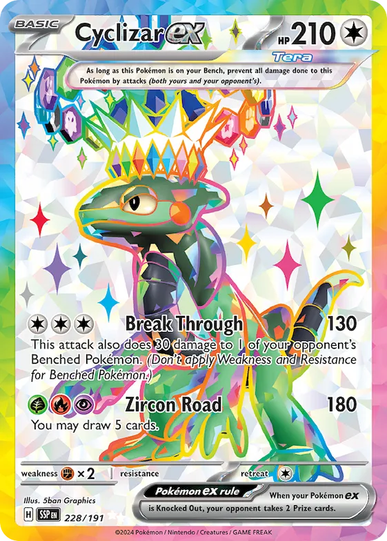 Cyclizar ex #228 – Surging Sparks
