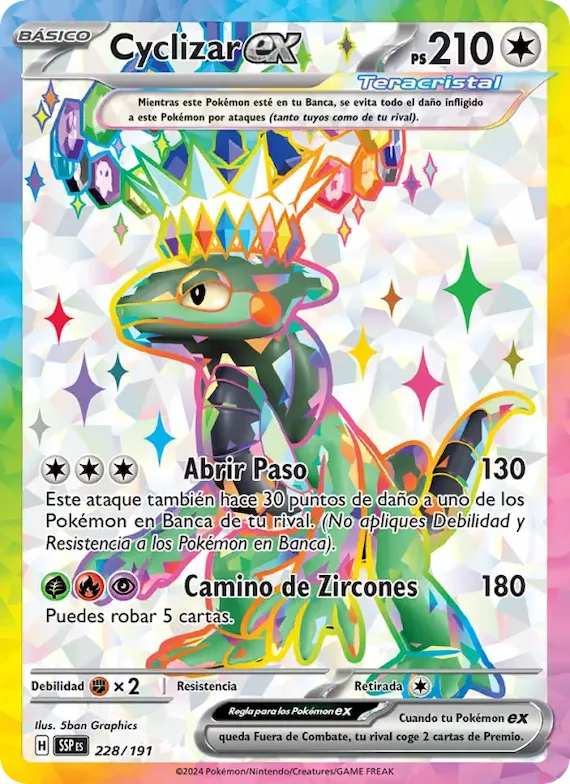 Cyclizar ex 228 – Chispas Fulgurantes
